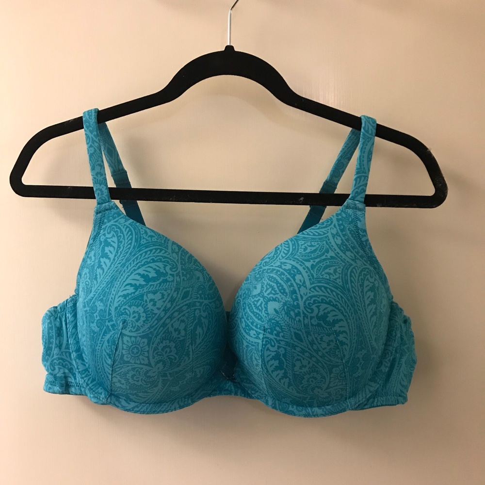 Sexy blue lifting Cacique bra 42c
